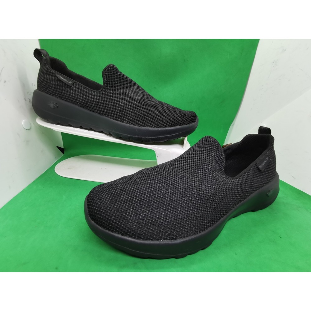 NEW Skechers Womens Go Walk Goga Max Slip-On Shoes Walking Black Size 7